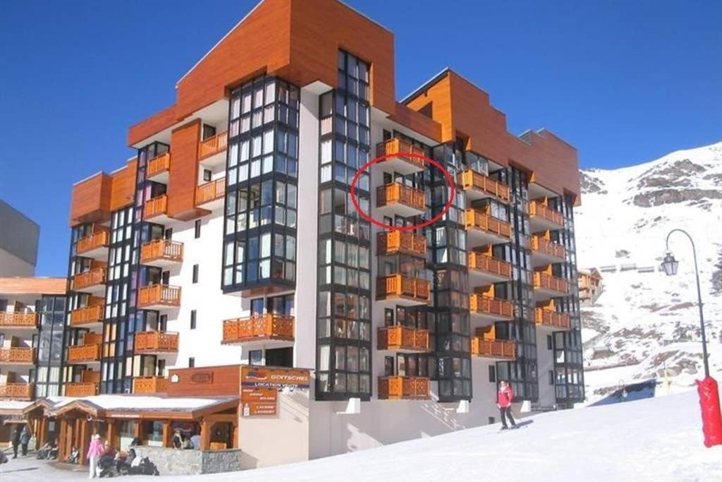 Appartement Cosy De 40M2 Au Coeur De Val Thorens Exteriör bild